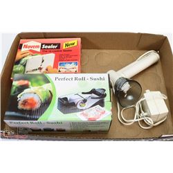 KITCHEN LOT INCL THE REUSABLE SEALER, PERFECT