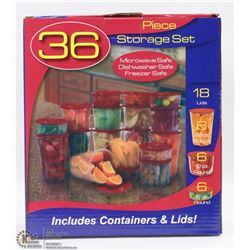 NEW 36PC STORAGE SYSTEM