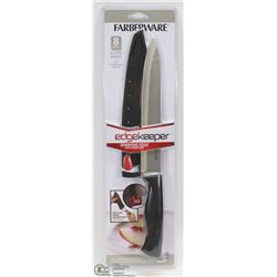 NEW FARBERWARE 8" SLICER KNIFE WITH SELF SHARPENING