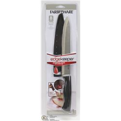 NEW FARBERWARE 8" SLICER KNIFE WITH SELF SHARPENING