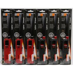 LOT OF 6 NEW BARBECUE LIGHTERS