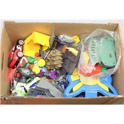 BOX OF MISCELLANEOUS TOYS - INCLUDING POKÉMON POCK