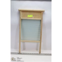 WASHBOARD, WOOD CRACKED