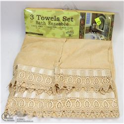 3 TOWELS SET
