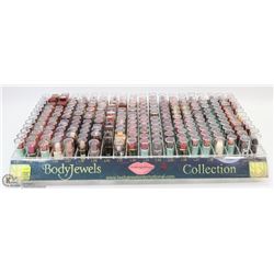 BODY JEWELS LIPSTICK DISPLAY WITH LIPSTICK