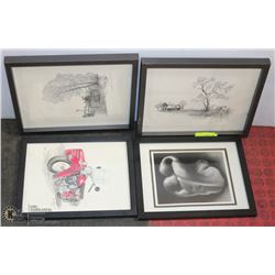 LOT OF 4 PICTURES