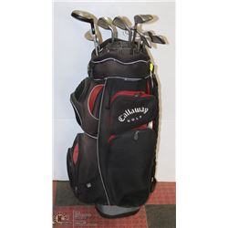 CALLAWAY DELUXE GOLF BAG WITH MOSTLY TOUR LIMITED