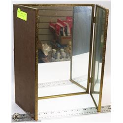 METAL FOLD OUT MIRROR
