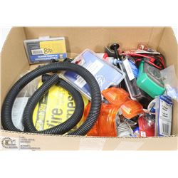 BOX FULL OF NEW AUTOMOTIVE LIGHTING,