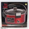 Image 1 : NEW BETTY CROCKER 5.0 QUART SLOW COOKER