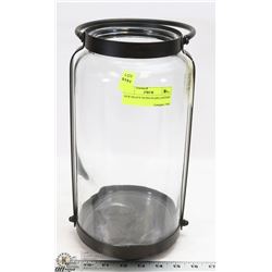 NEW HEAVY PATIO GLASS LANTERN