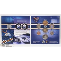 EDMONTON OILERS RCM 2006-2007 COIN SET,