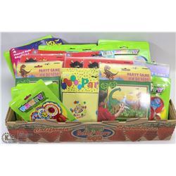 FLAT OF KIDS GAMES AND PARTY FAVOURS