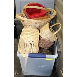 XL TOTE WITH VARIOUS BASKETS