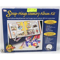 STRAP HINGE MEMORY ALBUM KIT