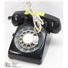 Image 1 : VINTAGE BLACK DESKTOP BAKELITE PHONE.