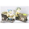 Image 1 : PAIR OF GARDEN GNOME PLANTERS