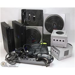 TWO NINTENDO GAMECUBE CONSOLES SOLD WITH SEGA
