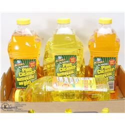 4 BOTTLES OF FLOOR CLEANER