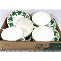 FLAT OF WEDGEWOOD NAPOLEON IVY CHINA