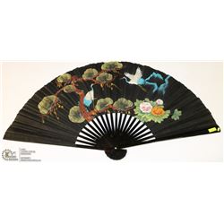 DECORATIVE WALL FAN, 64" X 35"