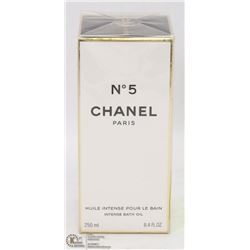 CHANEL NO 5 LIMITED EDITION BATH OIL NEW, SEALED.