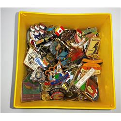 11 - LOT  OF 140 TACK STYLE LAPEL PINS