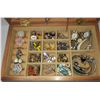 Image 2 : 21 - DELUXE WOODEN JEWELRY BOX &