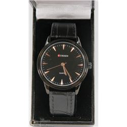 6)NEW CURREN WATCH QUARTZ MOVEMENT GENUINE LEATHER