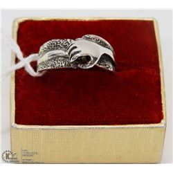 MENS/LADIES RING, STERLING SILVER MARKED 925