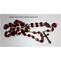 19 - SAINT THERESE ROSARY BEADS