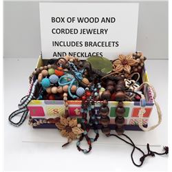 2 - LOT OF 69 PCS OF WOODEN, LEATHER