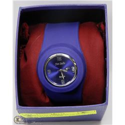 CIAO ITALIA LADIES BLUE SLAP STYLE WATCH NEW