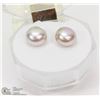Image 1 : 46-# FRESH WATER PEARL EARRINGS