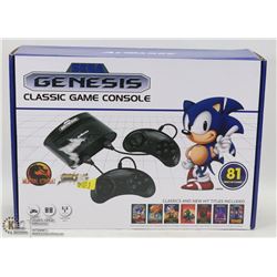 SEGA GENESIS CLASS GAME CONSOLE WITH 81 BUILT IN
