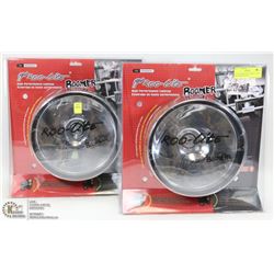 LOT OF 2 ROOLITE BOOMER 8" HIGH PERFORMANCE SPOT