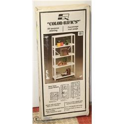 4-TIER STEEL SHELVING - NEW IN BOX
