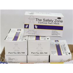 4 BOXES OF 50PC EARLOOP FACE MASKS
