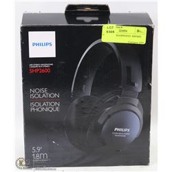 #4-PHILIPS HEADPHONES  SHP2600