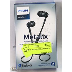 #7-PHILIPS WIRELESS HEADPHONES  SHB 5850