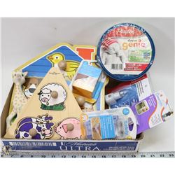 LOT OF BABY ITEMS INCL SAFETY 1ST, DIAPER GENIE