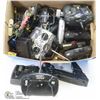 Image 1 : BOX OF RC HELICOPTERS, CONTROLLERS, RECEIVERS