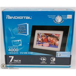 NEW PANDIGITAL 7" PHOTO FRAME
