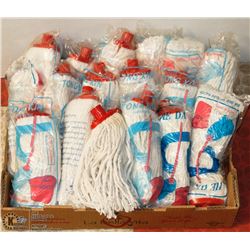 FLAT OF TWIST ON COTTON MOP HEADS