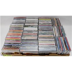 LARGE FLAT OF ASSORTED CDS