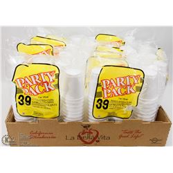 FLAT OF DISPOSABLE CUPS