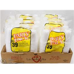 FLAT OF DISPOSABLE CUPS