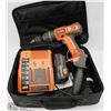 Image 1 : RIGID 18V DRILL WITH CHARGER & BATTERY