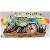 Image 1 : FLAT OF STRAWS, ELECTRIC BURNER LINERS AND MORE