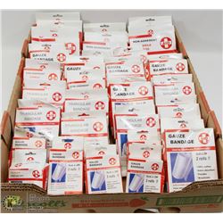 FLAT OF FIRST AID SUPPLIES